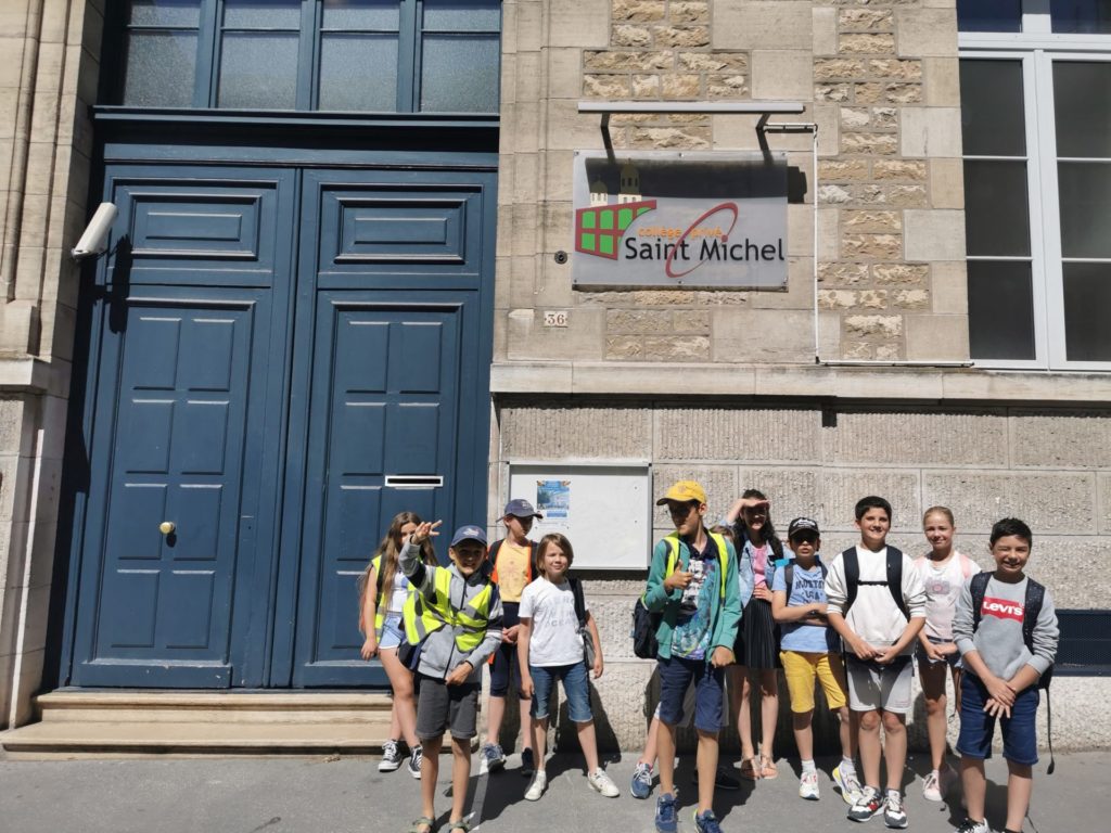 Visite des CM2 de Notre Dame à leur futur collège Saint Michel