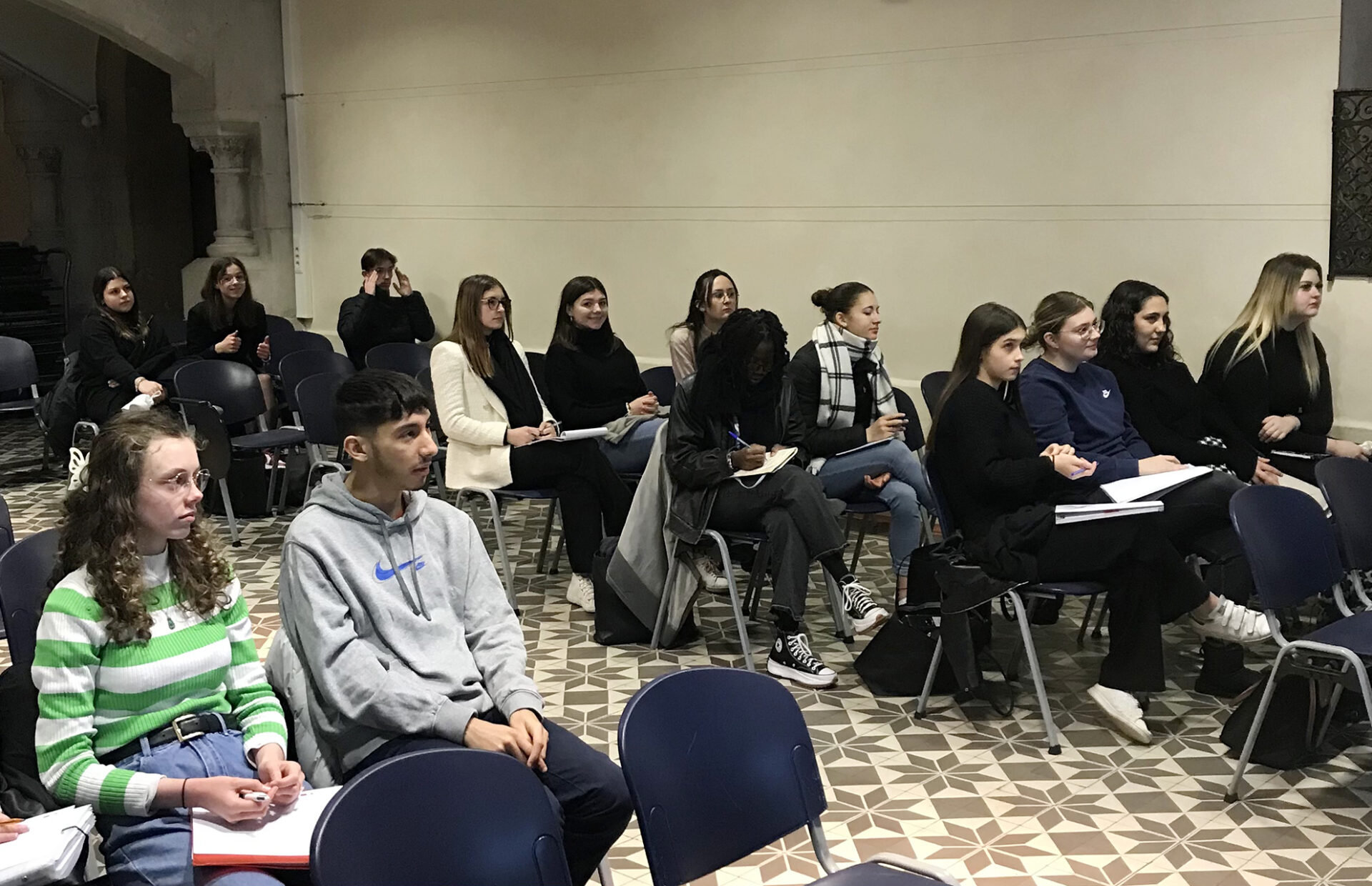 Présentation des métiers à la CroixRouge, une belle rencontre pour les