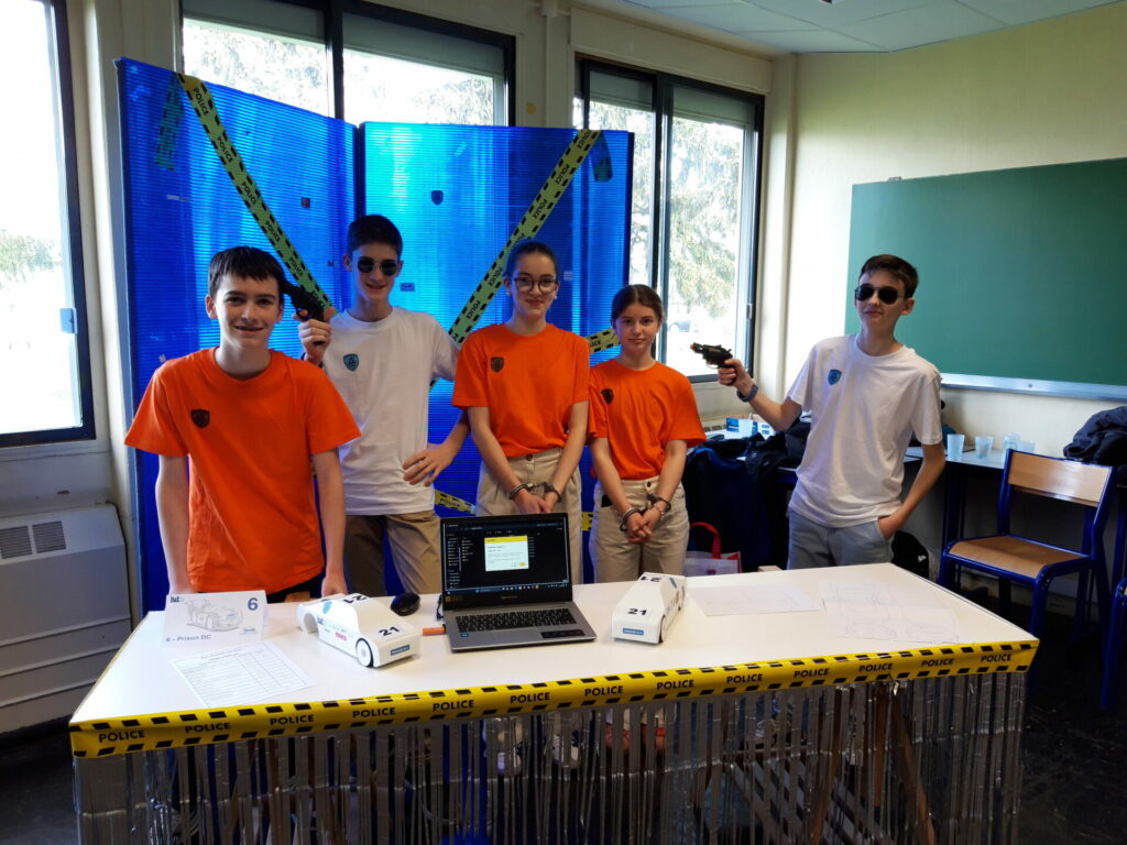Des élèves de 4ème ont participé à une course de voitures électriques à l’IUT de génie mécanique