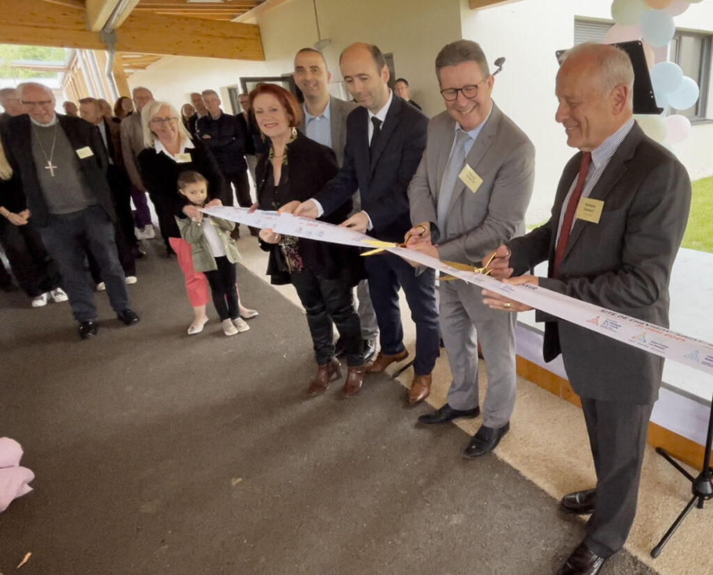 Inauguration du site de Chevigny Saint-Sauveur
