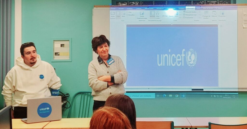 Les 1 ASSP 1 s’engagent pour les droits de l’enfant avec l’UNICEF