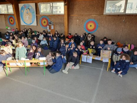 Mise en place de l'exposition