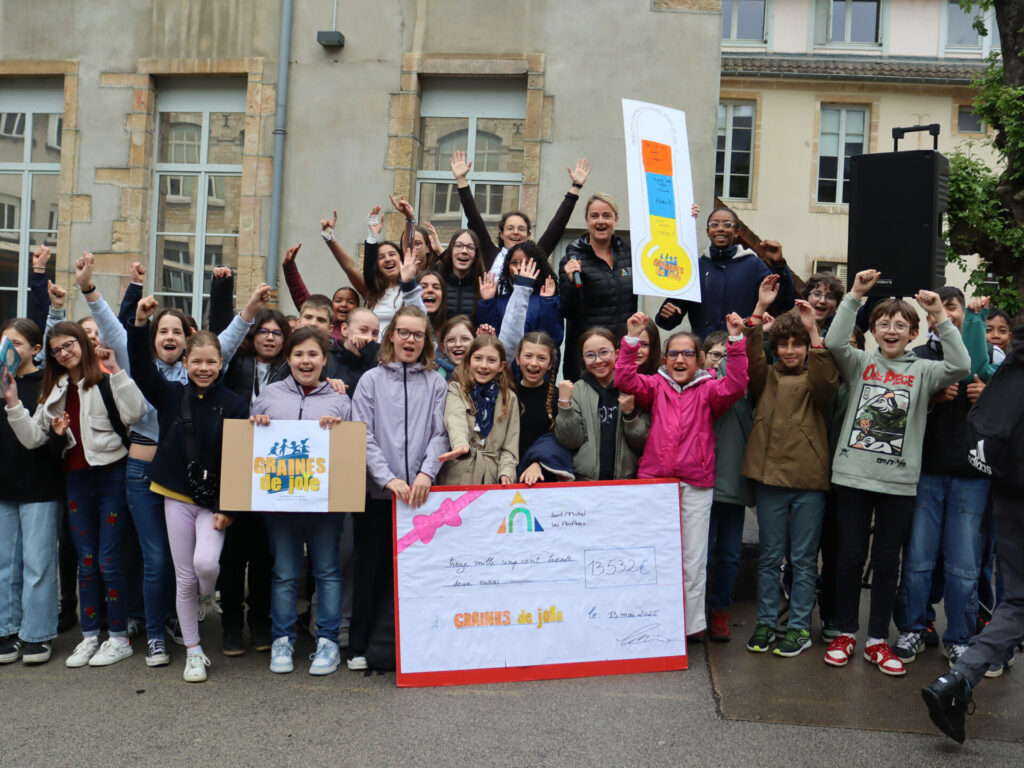 Solidarité, 13 532 € récoltés au profit de Graines de Joie