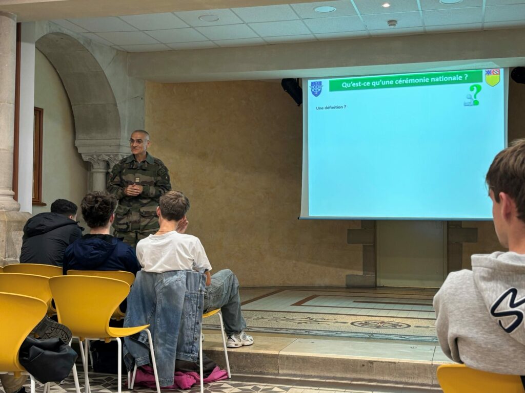 3ᵉ intervention du lieutenant-colonel Étienne Royal devant la classe Défense des TGT