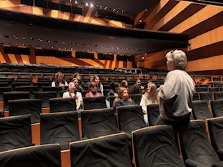 Petit retour sur la visite de l’auditorium et des ateliers de l’opéra